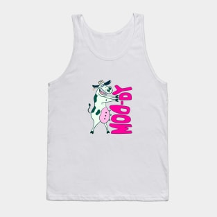 funny cow moody Tank Top